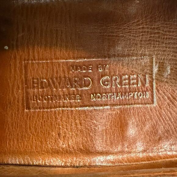 FULLY RESOLED Edward Green Coniston Cap Toe Derby Made in England UK 8.5 US 9.5 main image 8